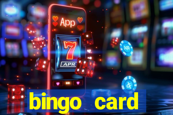 bingo card generator with pictures